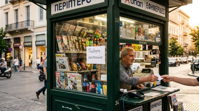 Σημεία πώλησης Neosurf voucher στην Ελλάδα — περίπτερο, σούπερ μάρκετ, βενζινάδικο